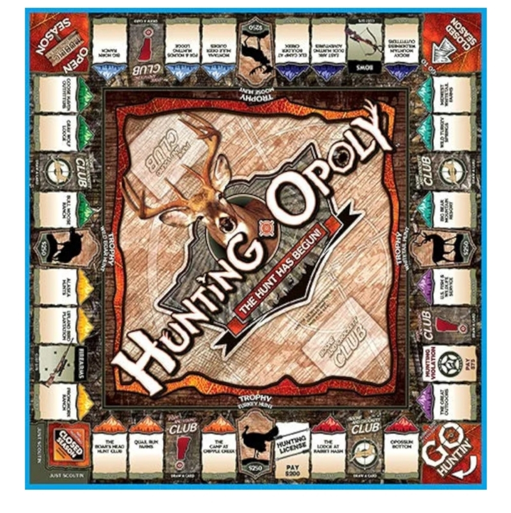 Hunting Opoly Board Game